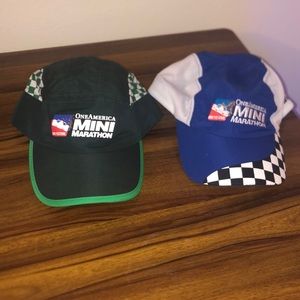 2 Indy mini marathon race hats
